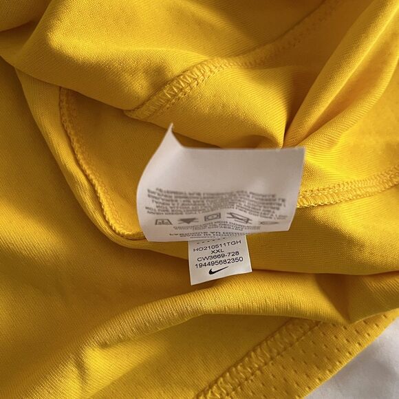 Nike Los Angeles Lakers Anthony Davis Jersey Men's XXL Purple Yellow Swingman #3 - Picture 7 of 9